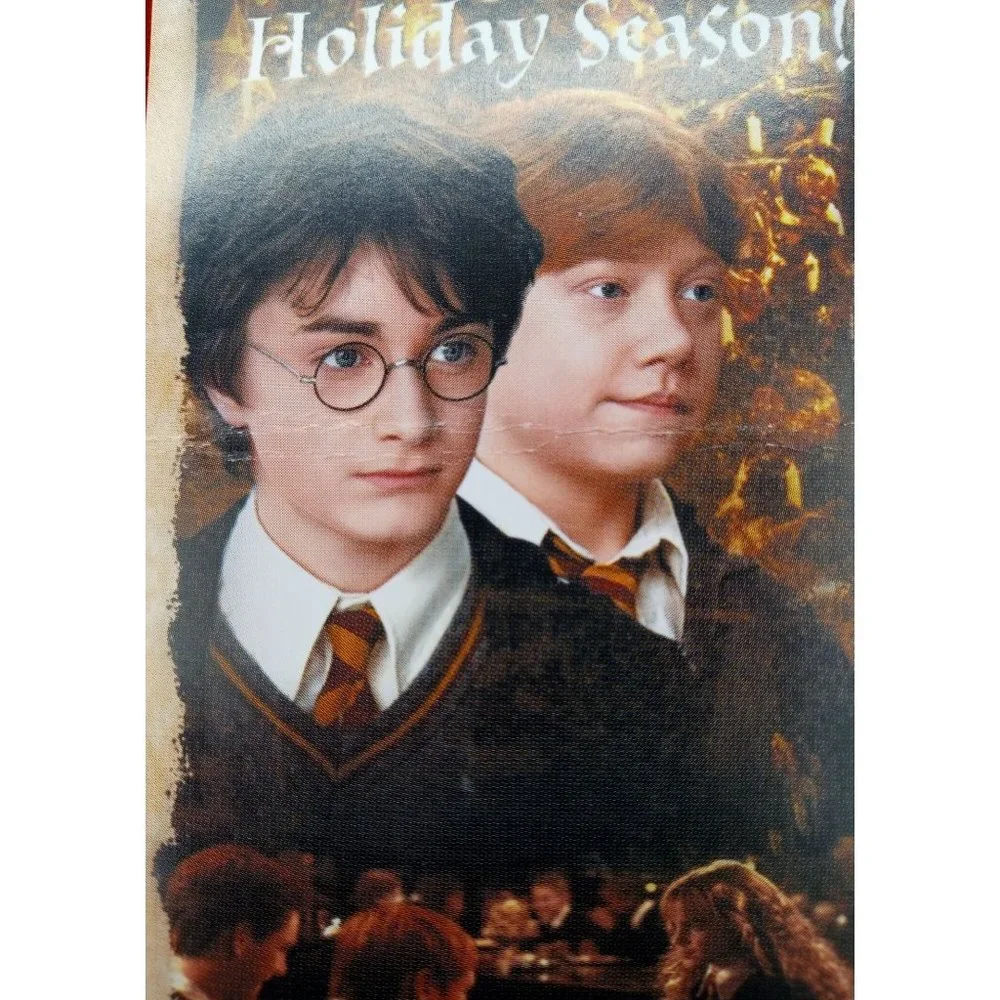 Harry Potter Vintage Christmas Cards Holiday Hogwarts Ron Hermione Papermagic